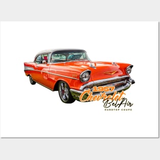 1957 Chevrolet Bel Air Hardtop Coupe Posters and Art